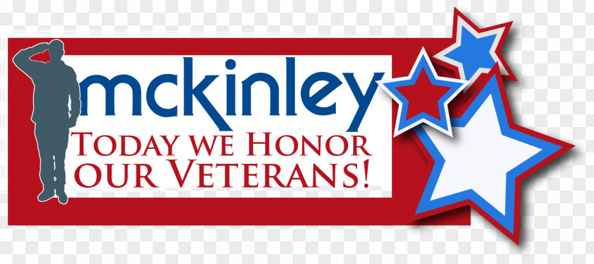 Veterans Day Logo Banner Brand Line PNG