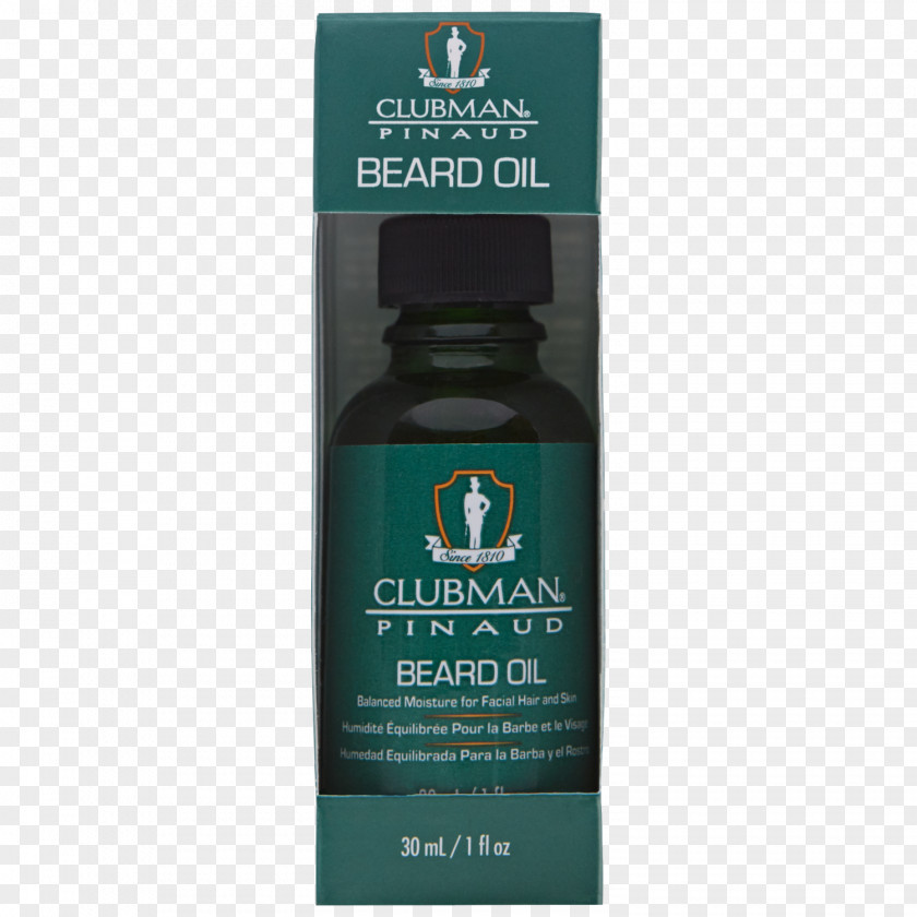 Beard Clubman Oil Moisturizer PNG