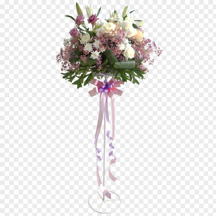 Vase Floral Design Cut Flowers Rose PNG