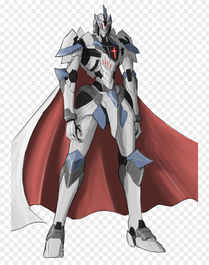 Cyborg Mobile Suit Gundam Unicorn Mecha Knights Templar Drawing PNG
