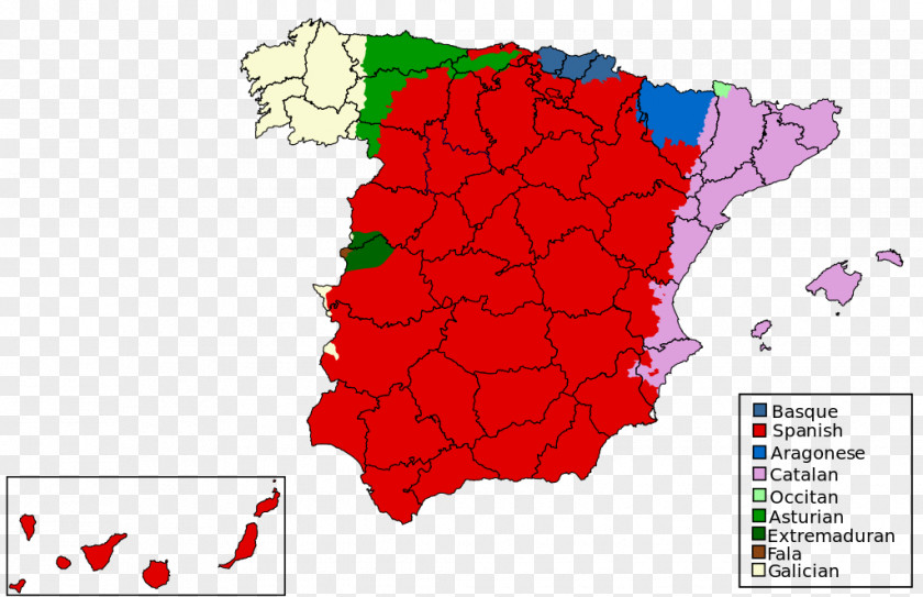 Map Spain Spanish Language Linguistic PNG