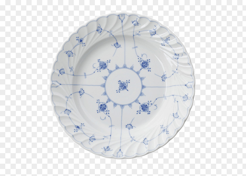 Plate Blue And White Pottery Porcelain Circle PNG