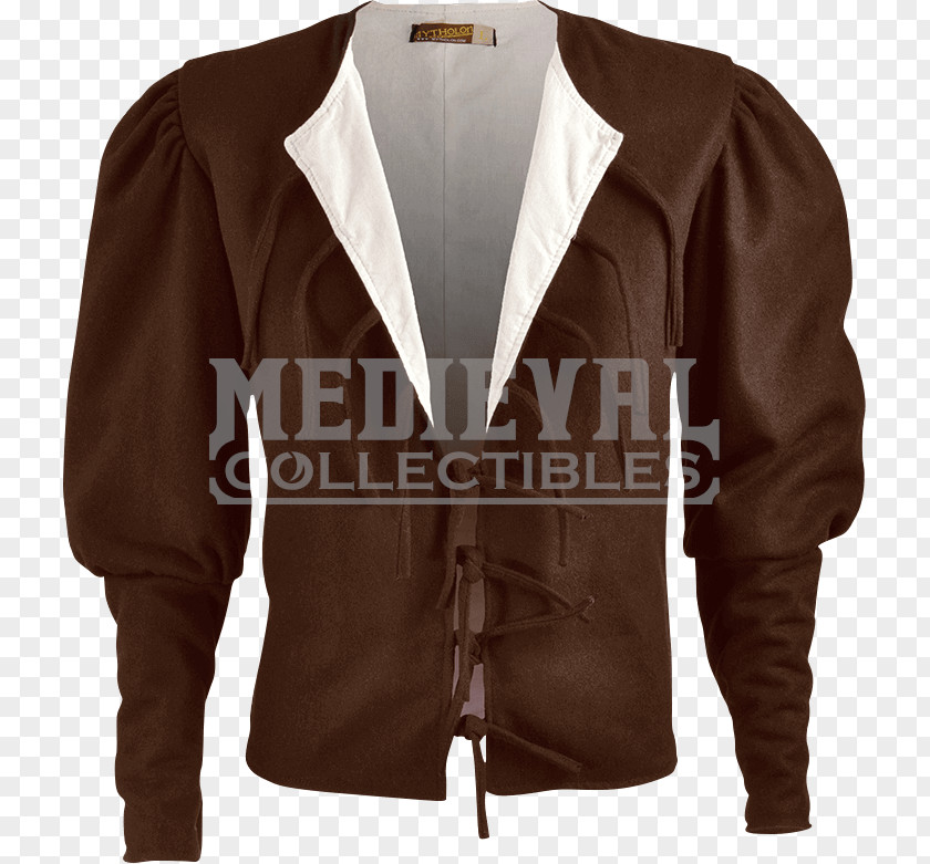 Vis With Green Back Leather Jacket Jerkin Clothing Buff Coat PNG