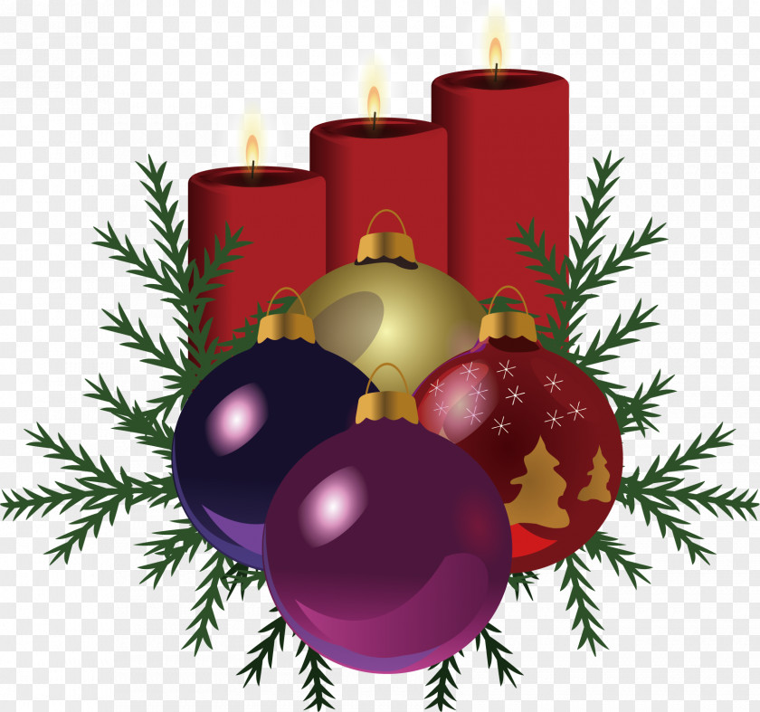 Candle Color Vector Material Balloon Christmas Tree Decoration Toy Clip Art PNG
