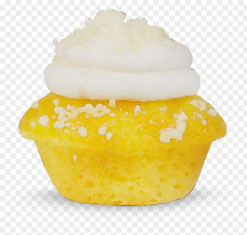 Cookware And Bakeware Dessert Baking Cup Food Yellow Dish Cream PNG