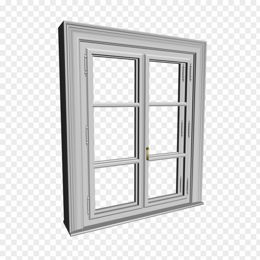 Double Opening Window Insulated Glazing Door Infisso PNG