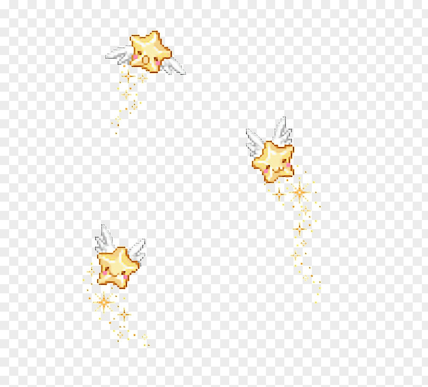 Star Pixel Art PNG