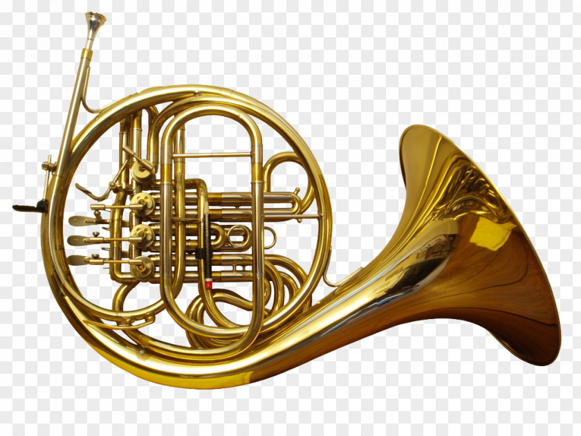 Trombone French Horns Musical Instruments Brass Trumpet PNG