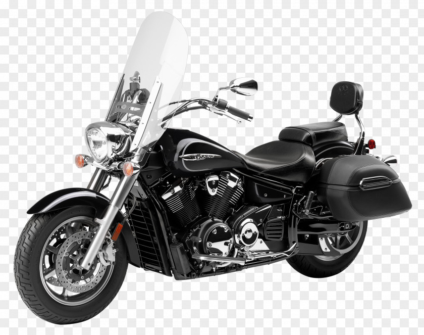Yamaha V Star 1300 Motor Company Touring Motorcycle Saddlebag PNG