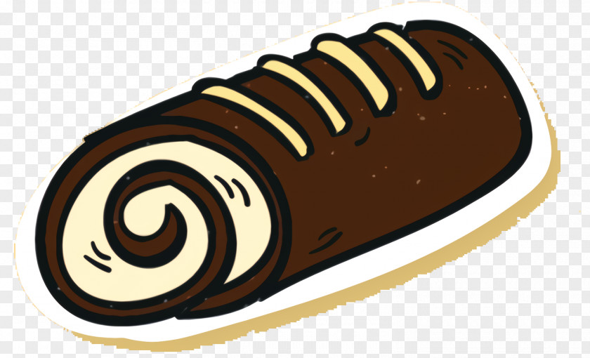 Dessert Spiral Chocolate Background PNG