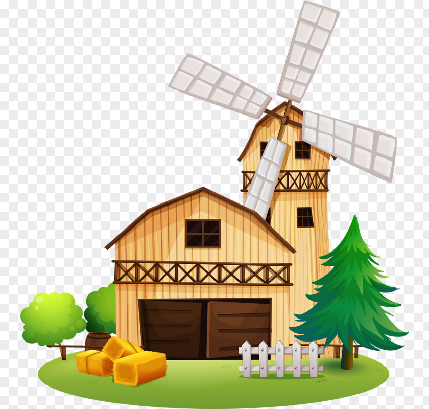 Farm House Cartoon Clip Art Vector Graphics Royalty-free Farmhouse Image PNG