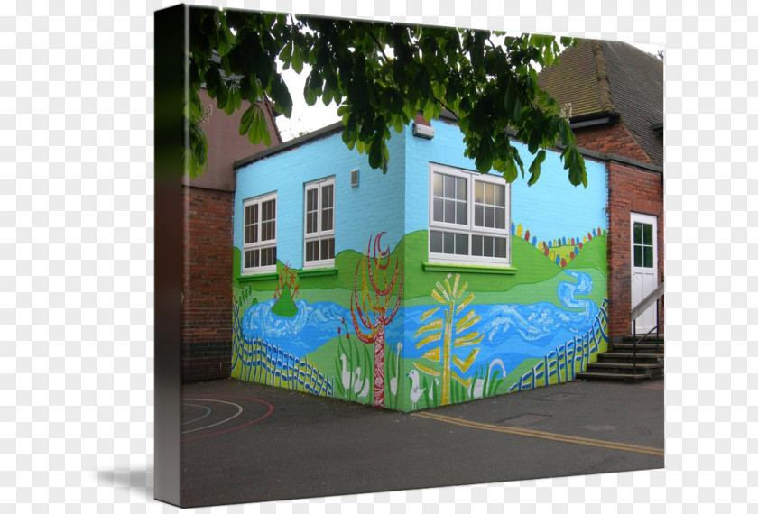 Graffiti School Mural Killamarsh Junior House Art PNG