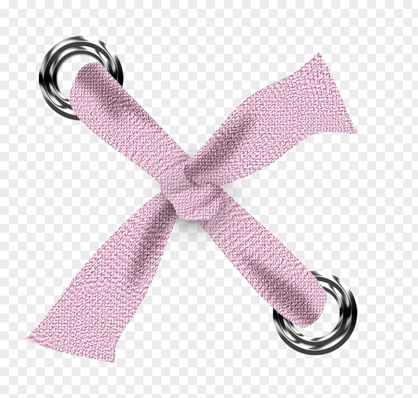 Pink Ribbon Perforation PNG