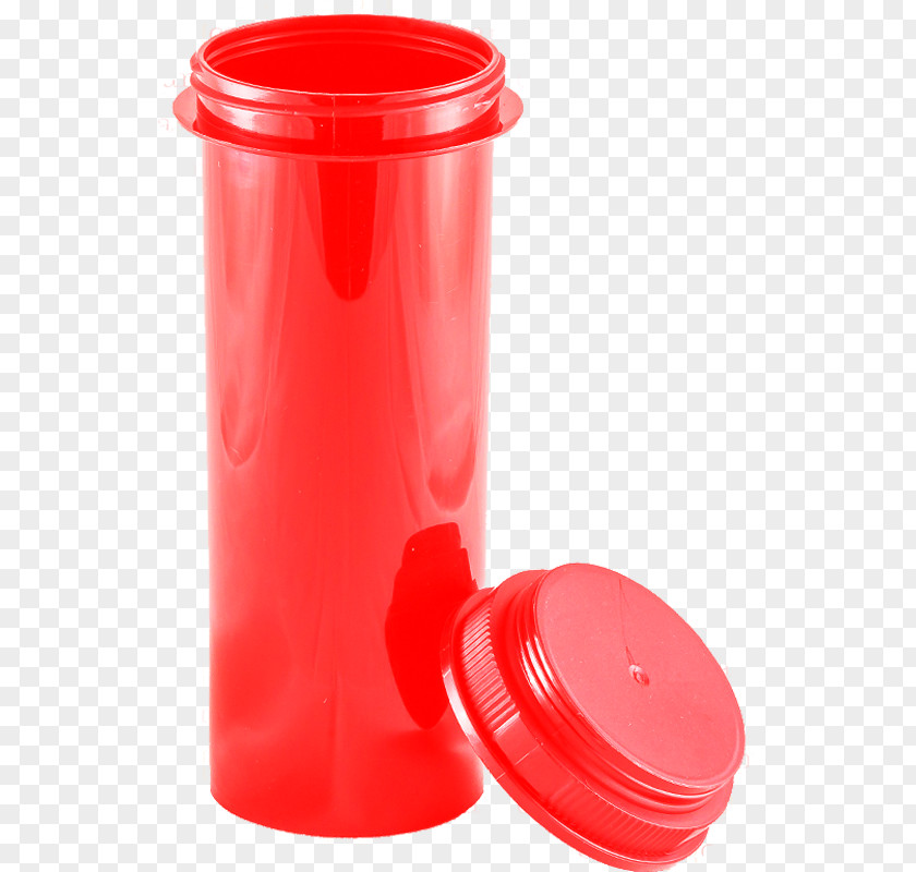 Red Vial Plastic Lid PNG