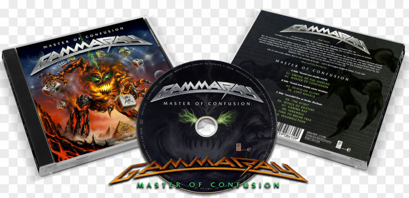 Dvd Master Of Confusion Gamma Ray Compact Disc DVD Van PNG