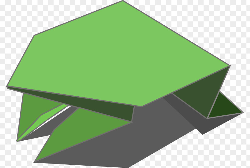 Fold Vector Frog Crane Origami Paper Clip Art PNG