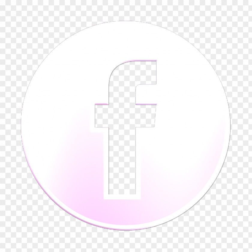 Material Property Symbol Circle Icon Facebook Gradient PNG