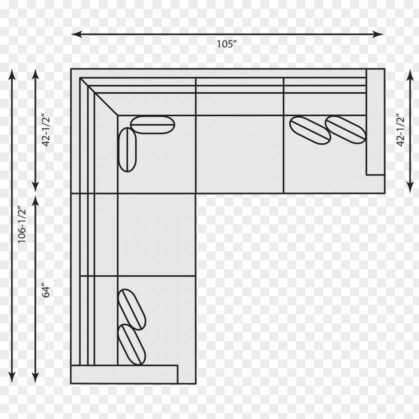 Sofa Backdrop Decorative Painting Technical Drawing Diagram PNG