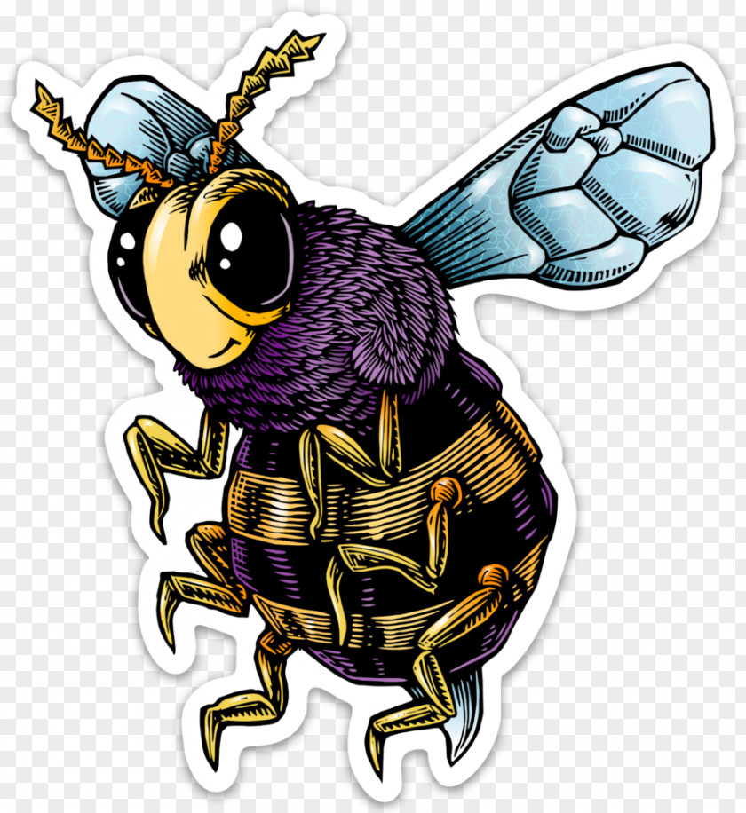 T-shirt Sticker Bumblebee Nooshi Clip Art PNG