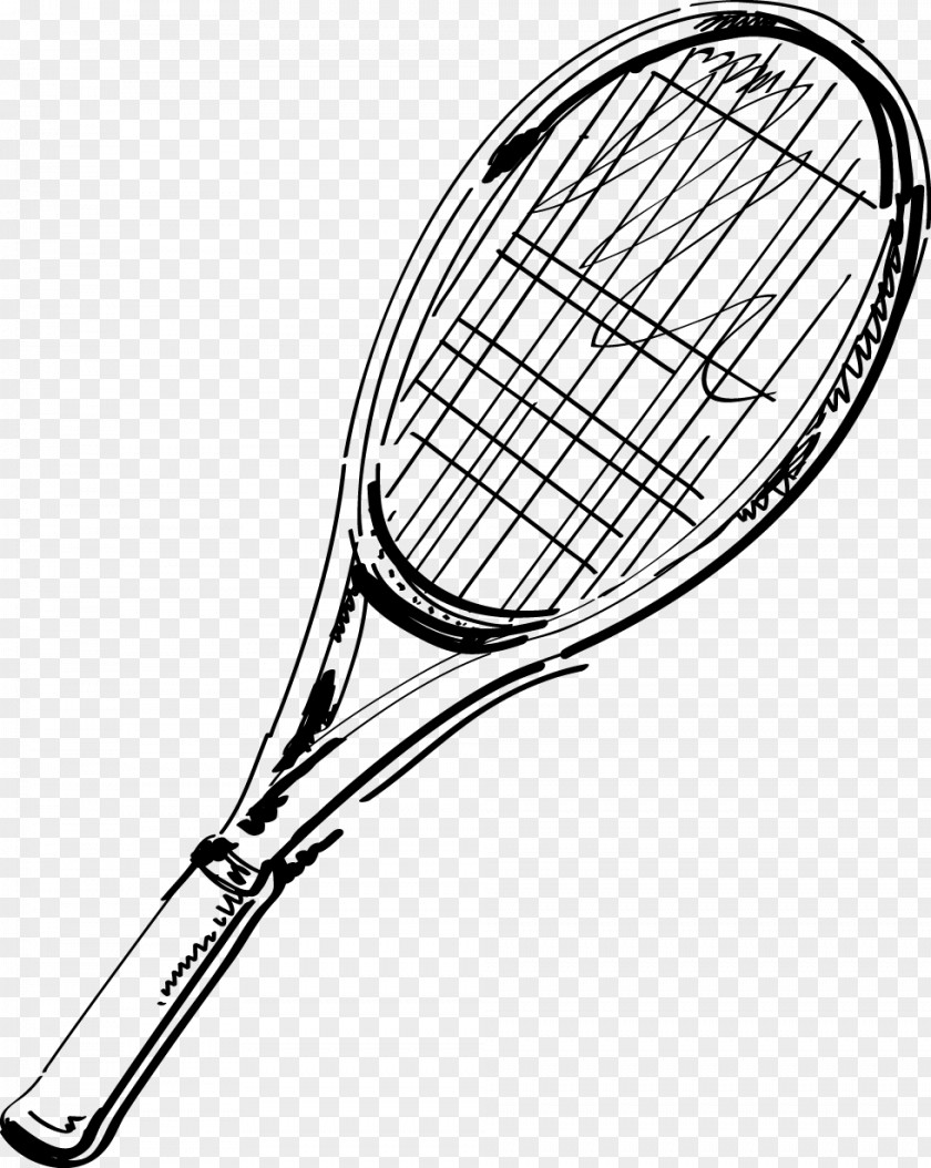 Tennis Racket Ball Badminton PNG