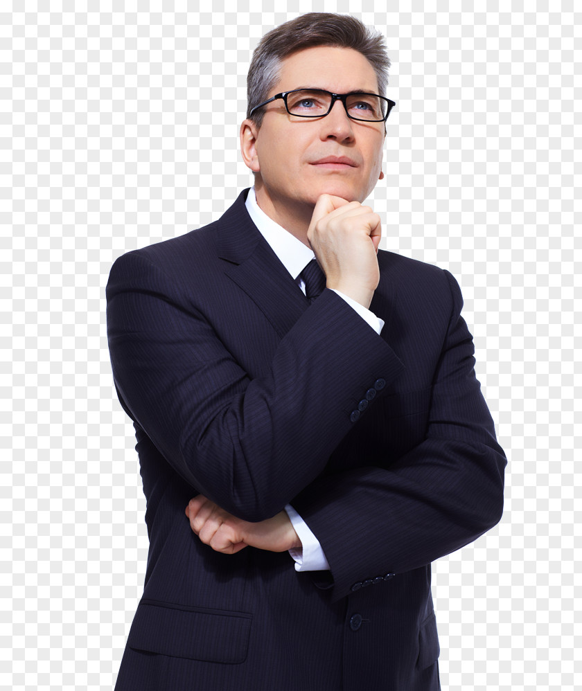Thinking Man Businessperson Photography PNG