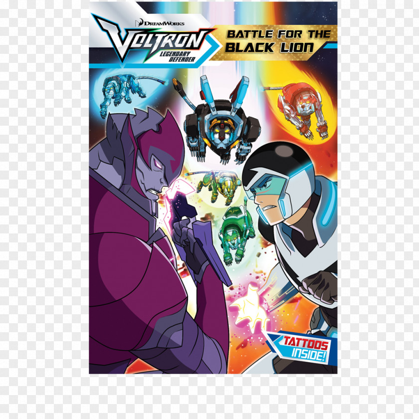 Book The Paladin's Handbook: Official Guidebook Of Voltron Legendary Defender Vol. 1 Battle For Black Lion Rise Action & Toy Figures PNG