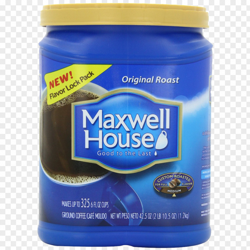 Coffee Maxwell House Food Roasting Decaffeination PNG