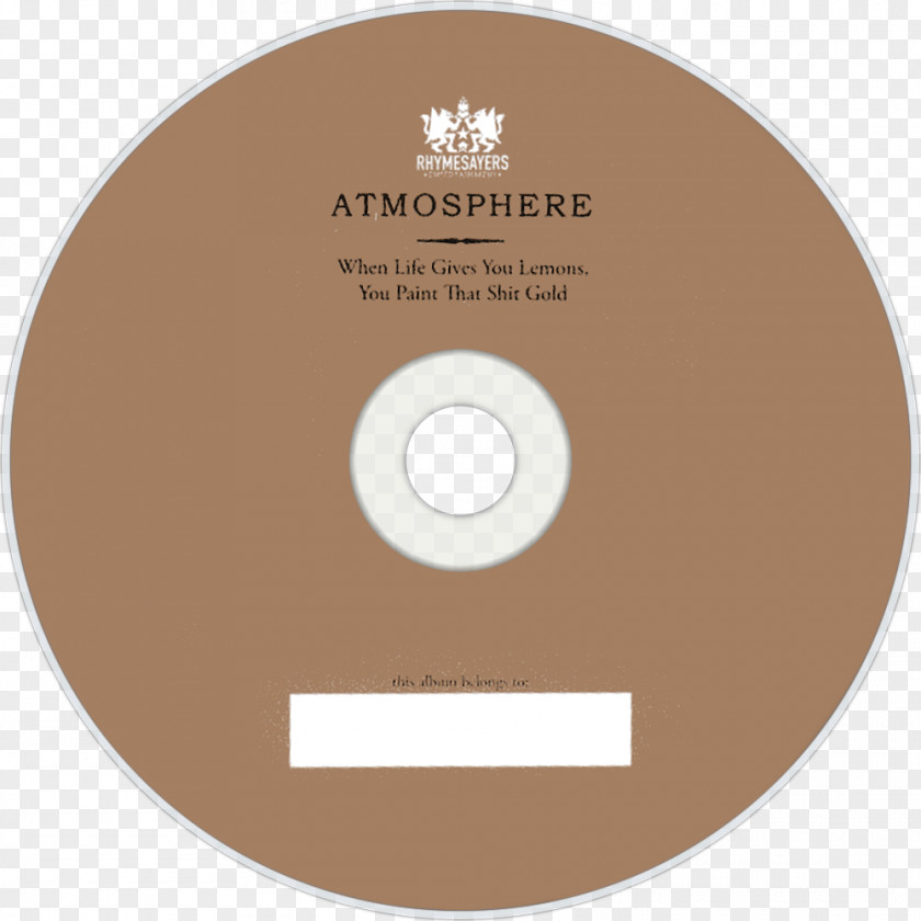 Design Compact Disc To All My Friends, Blood Makes The Blade Holy: Atmosphere EP's Brand PNG