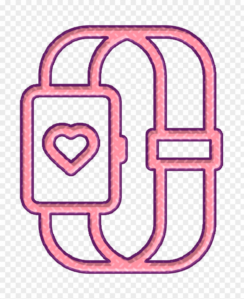 Fitness Line Craft Icon Tracker Heartbeat PNG