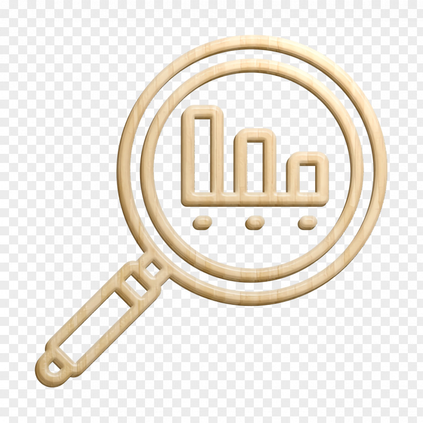 Graph Icon Marketing Search PNG
