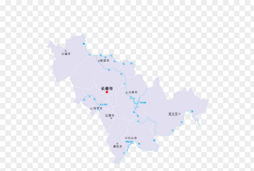 Jilin Map Area PNG