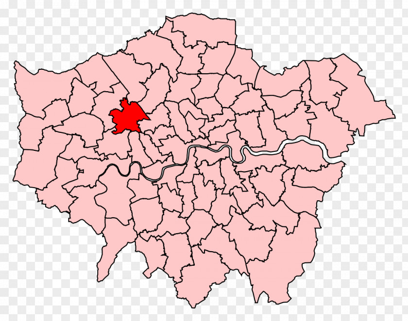 Map London Borough Of Hackney Southwark City Westminster Cities And Boroughs PNG