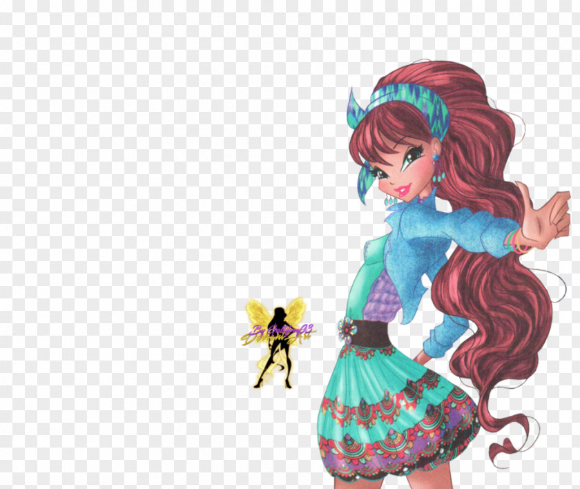 Season 7Fairy Aisha Flora Tecna Image Winx Club PNG