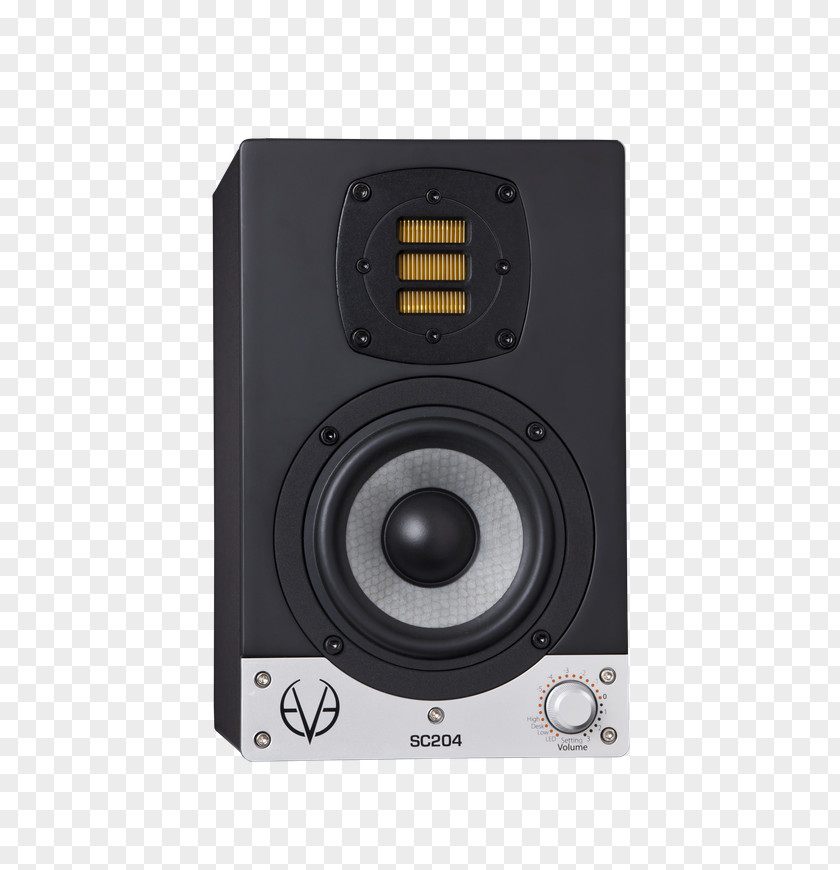 Studio Monitors Microphone Monitor Professional Audio Sound PNG