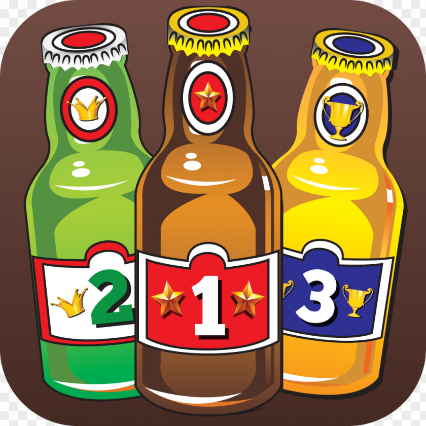 Beer Bottle Drink Glass PNG