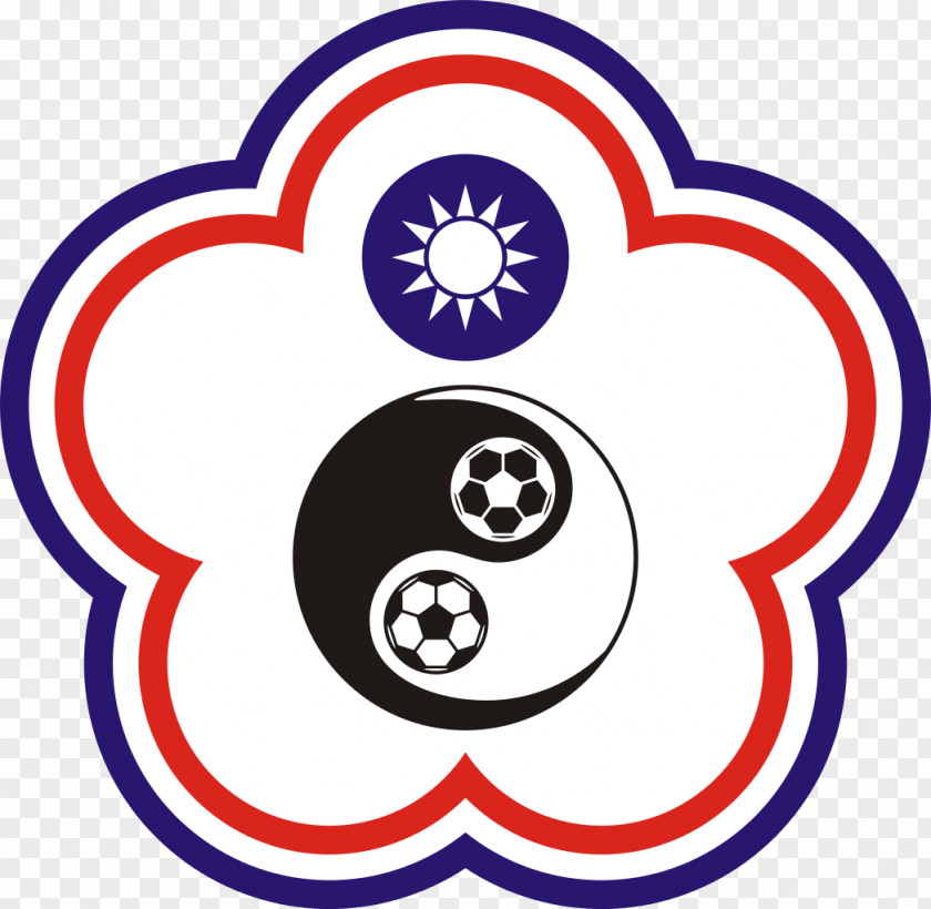 Football Chinese Taipei National Team Olympic Flag Under-20 PNG