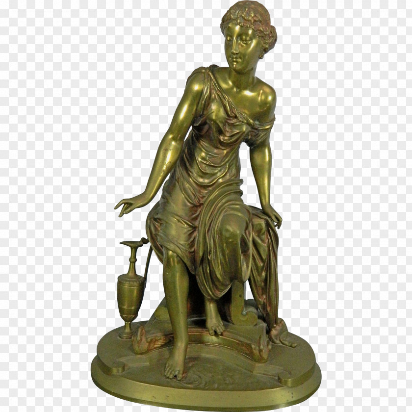Golden Statue Bronze Sculpture Classical PNG
