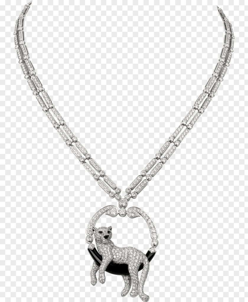 Necklace Locket Cartier Diamond Emerald PNG