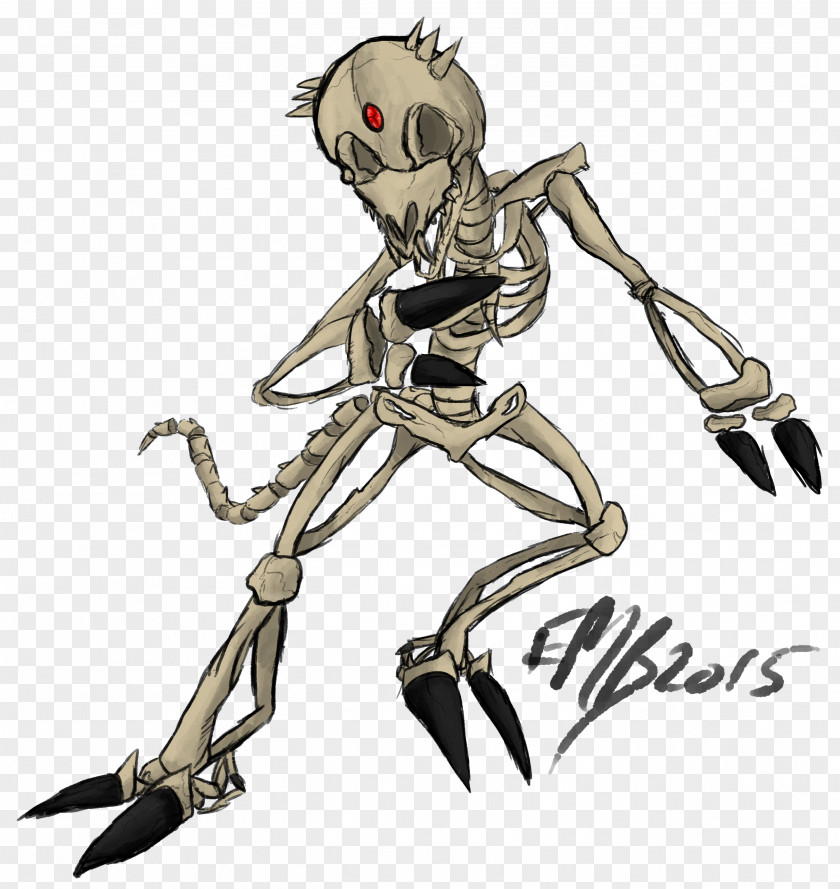 Skeleton Spooky Scary Skeletons Joint Art PNG
