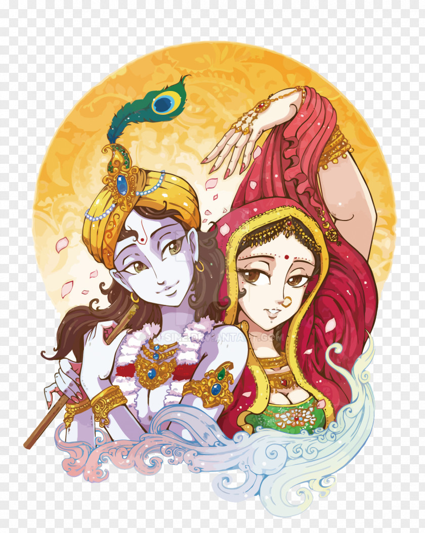 Celebrate Dousela Vector Krishna Janmashtami Radha Hinduism PNG