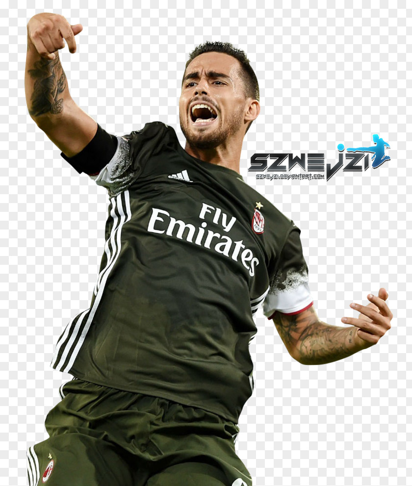 Football Suso A.C. Milan Player PNG