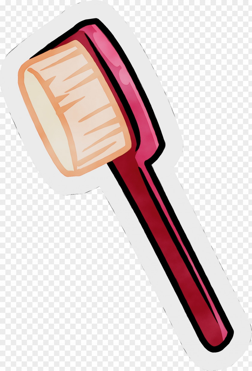 Material Property Pink Paint Brush Cartoon PNG