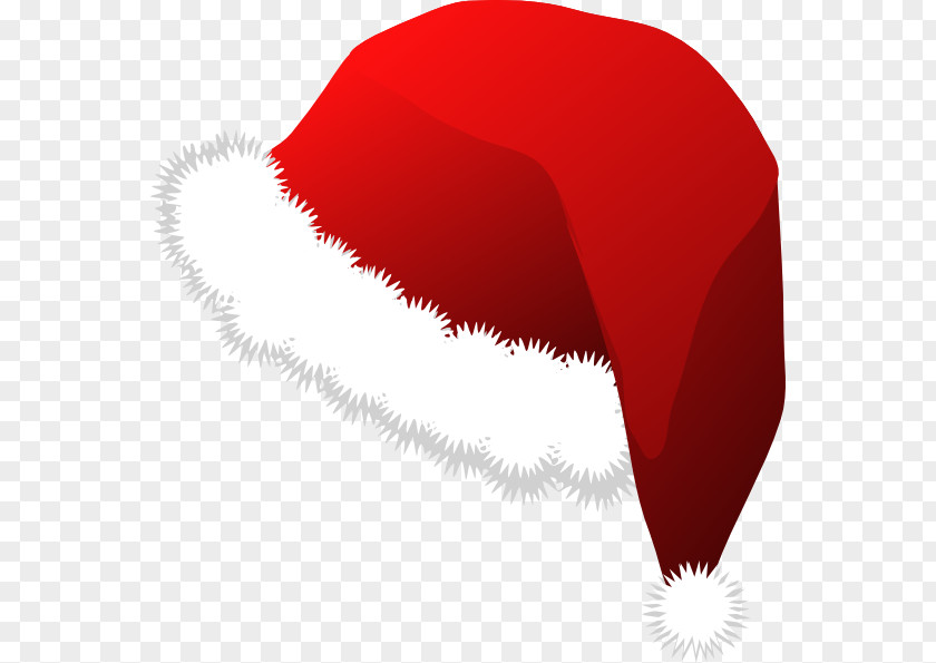 Christmas Santa Claus Red Hat Image Cap Clip Art PNG