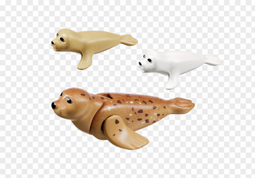 Toy Playmobil Earless Seal Block Puppy PNG