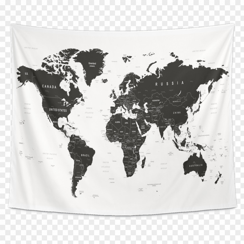 World Map Globe Flat Earth PNG