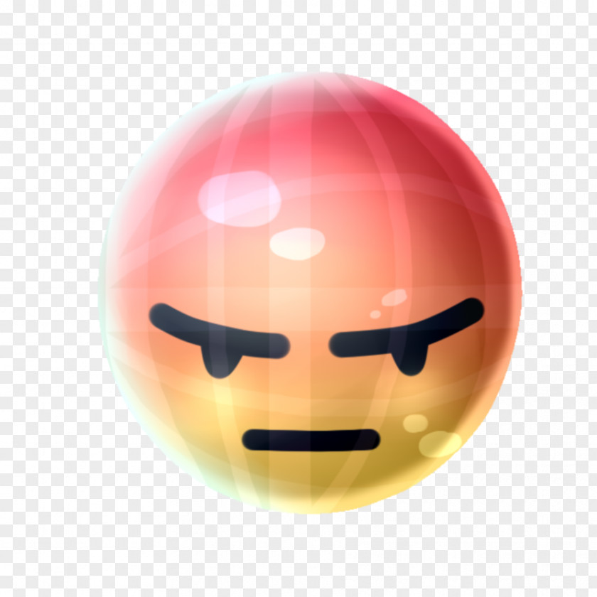 Angry React Sphere Font PNG