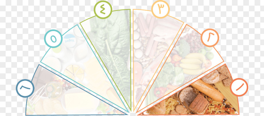Balanced Healthy Diet Paper Line Angle PNG