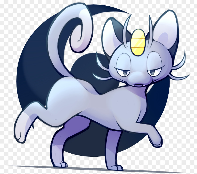 Cat Pokémon Sun And Moon Meowth Alola PNG