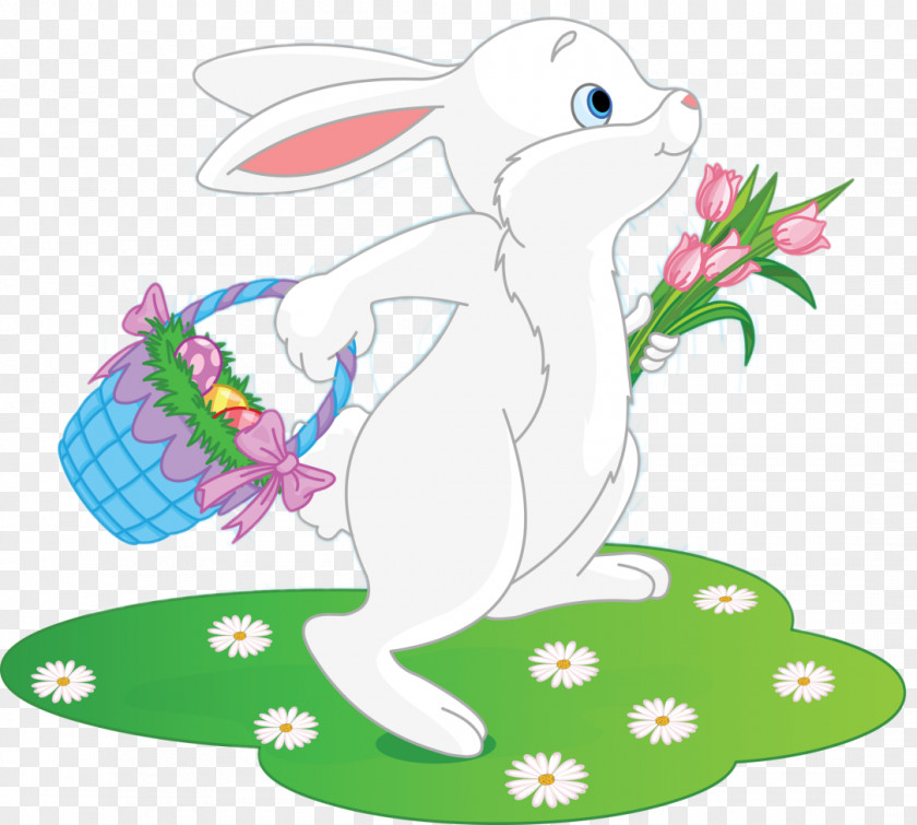 Easter Bunny Egg Birthday Clip Art PNG