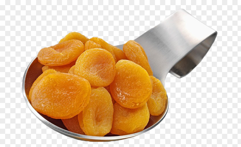 Spoon Of Dried Apricots Apricot Plum PNG